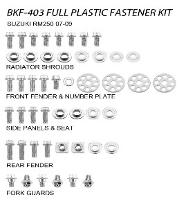 Accel Hardware & Fasteners — Suzuki RMZ250