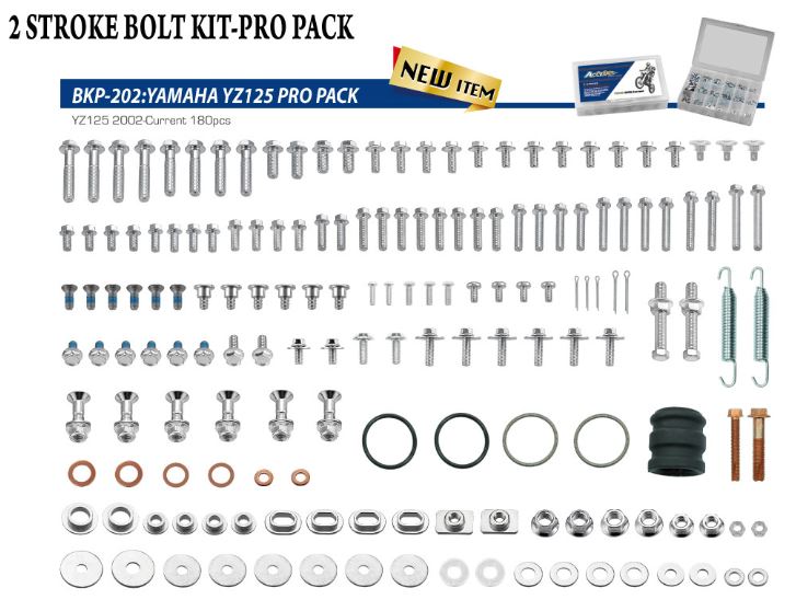 Accel Hardware & Fasteners — Yamaha YZ125