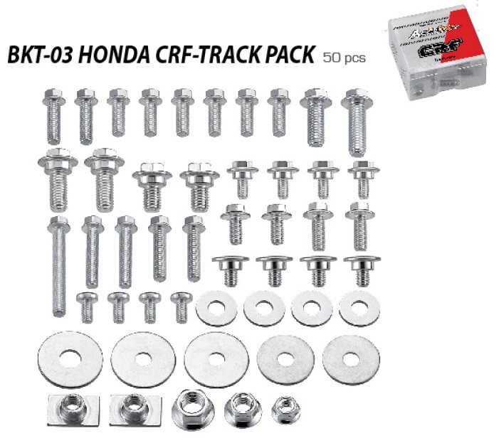 Accel Hardware & Fasteners — Honda CRF230, Honda CRF250 R, Honda CRF250 X +2 more