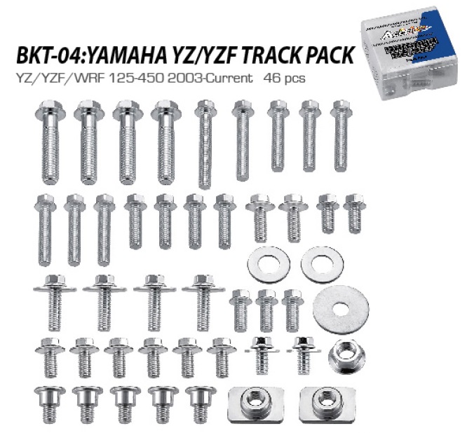 Accel Hardware & Fasteners — Universal Universal, Yamaha WRF450, Yamaha YZ125 +5 more