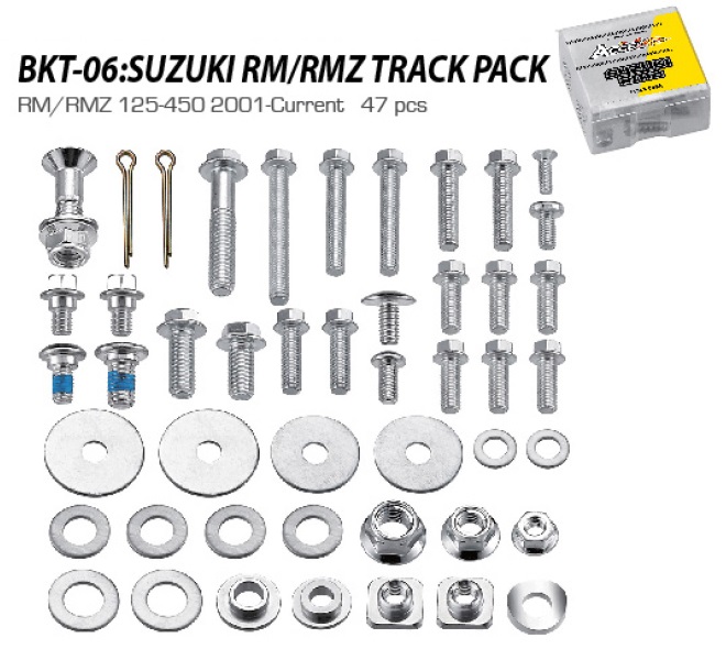 Accel Hardware & Fasteners — Suzuki RMZ250, Suzuki RMZ450