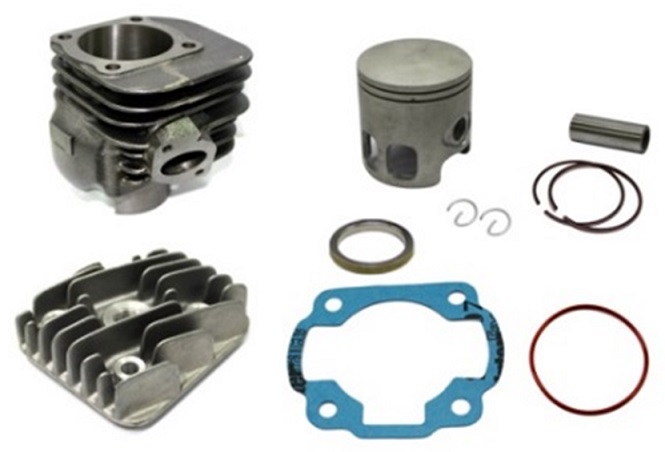 Bronco Cylinders & Sleeves — Minarelli Min50, Yamaha CY50