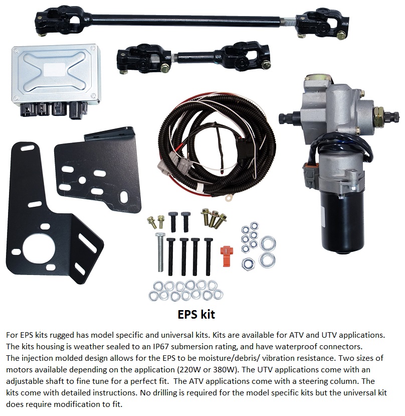 PD International Steering & Linkage — Bombardier BB1000, Can-Am 1000