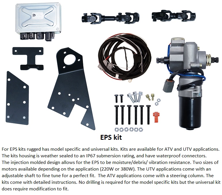 PD International Steering & Linkage — Honda SXS500, Honda SXS520