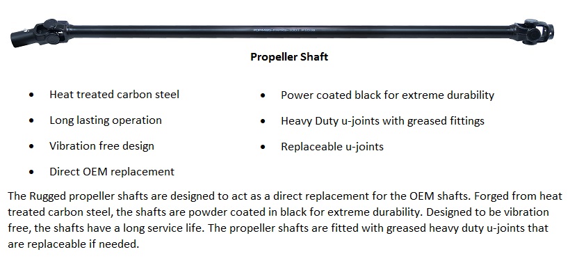 PD International Axles & Driveline — Polaris P800