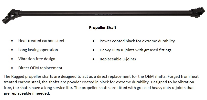 PD International Axles & Driveline — Polaris P570
