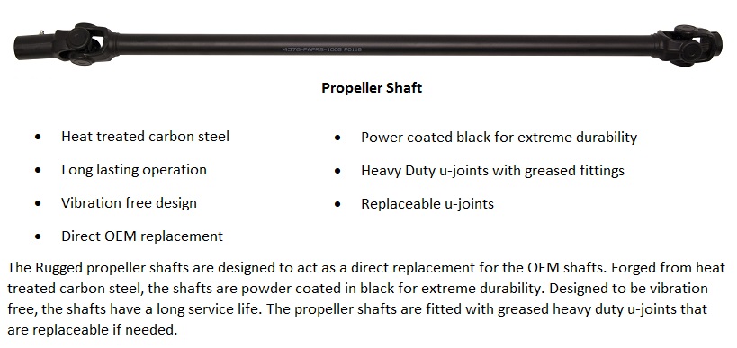 PD International Axles & Driveline — Polaris P570, Polaris P900