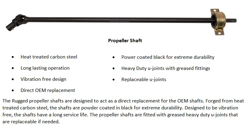 PD International Axles & Driveline — Polaris P900