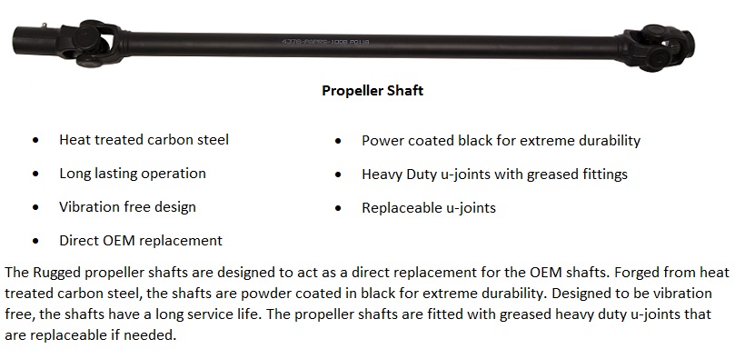PD International Axles & Driveline — Polaris P570