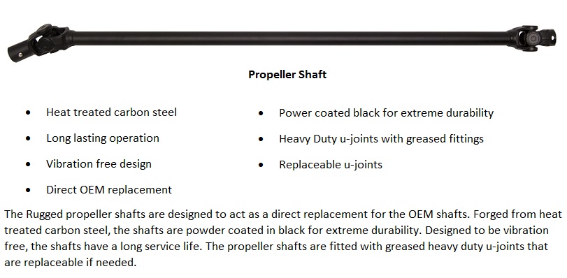 PD International Axles & Driveline — Polaris P325, Polaris P570