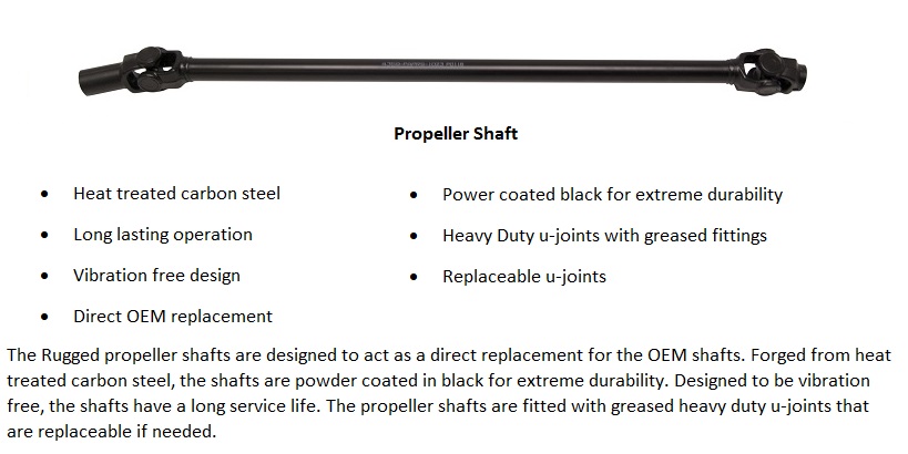PD International Axles & Driveline — Polaris P900