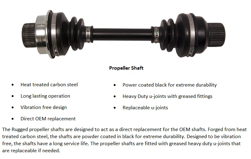 PD International Axles & Driveline — Yamaha YFM660