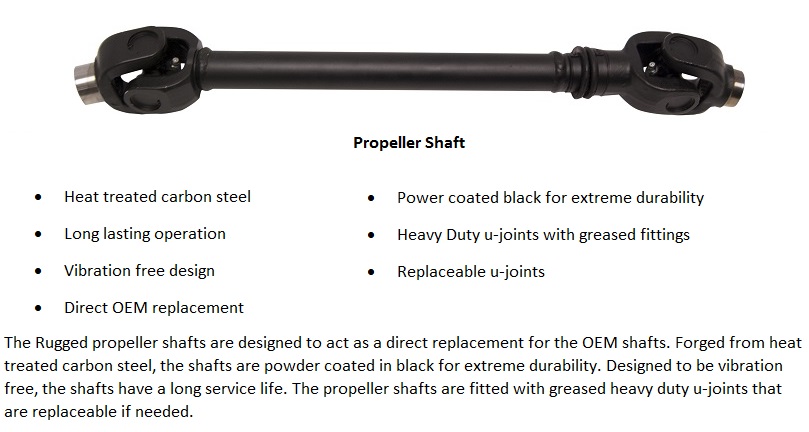 PD International Axles & Driveline — Can-Am 1000, Can-Am 800
