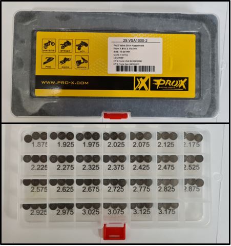 ProX Valvetrain — Universal Valve shims