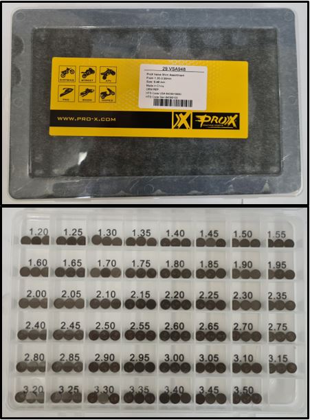 ProX Valvetrain — Universal Valve shims