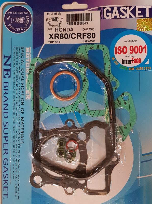 NE Gaskets — Honda CRF80, Honda XR80