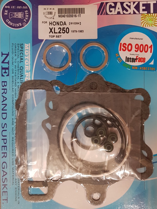 NE Gaskets — Honda XL250, Honda XR250