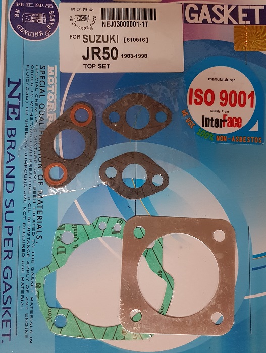 NE Gaskets — Kawasaki KDX50, Suzuki JR50, Suzuki LT50