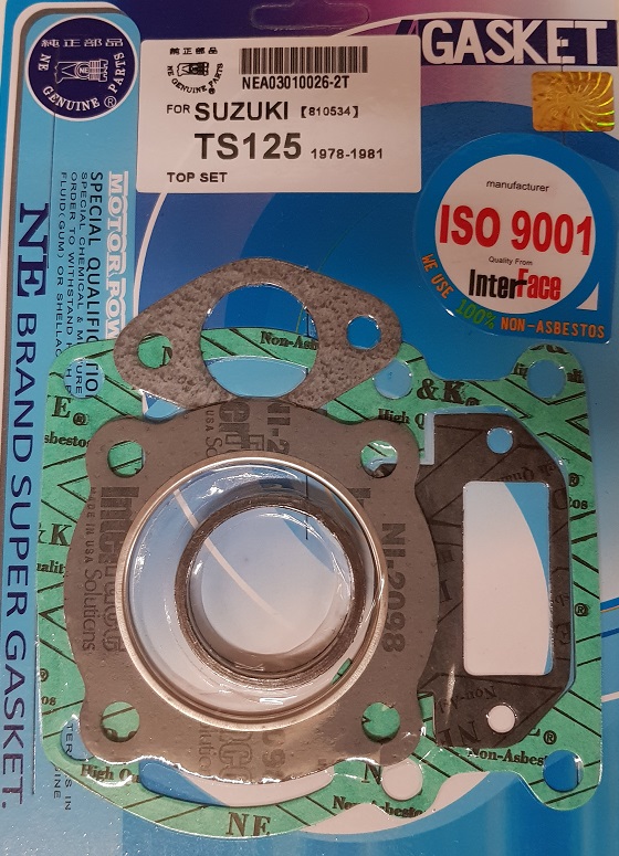 NE Gaskets — Suzuki TS125