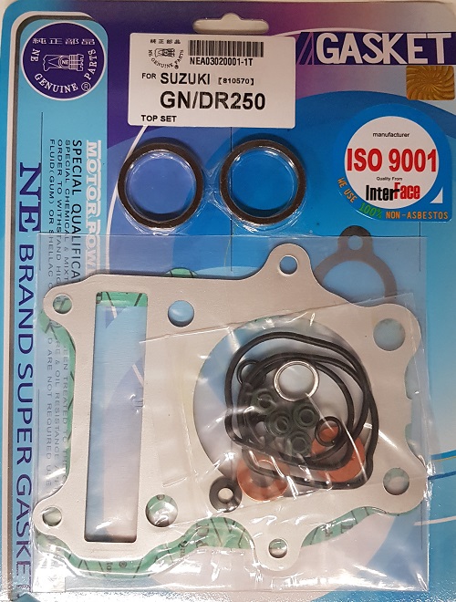 NE Gaskets — Suzuki DR250, Suzuki SP250, Suzuki TU250