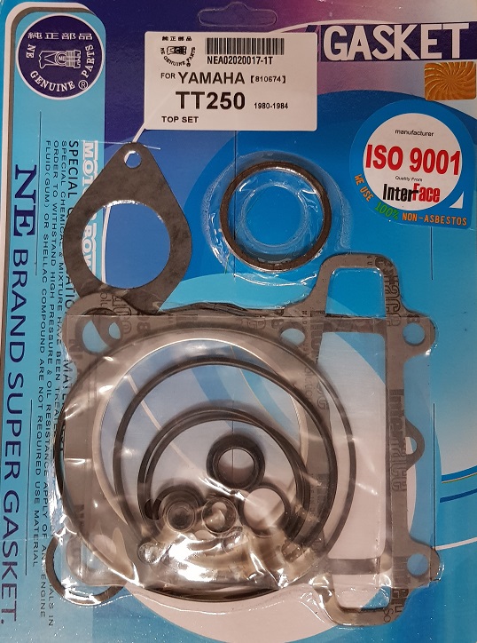 NE Gaskets — Yamaha TT250, Yamaha XT250