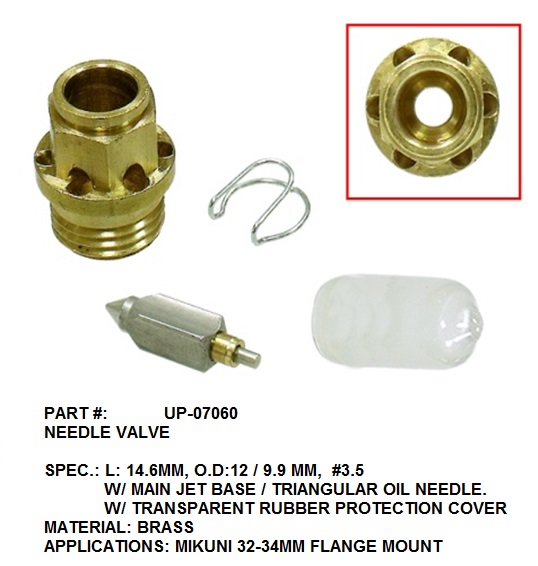 Psychic/Bronco Carburettor & Jets — Universal Universal