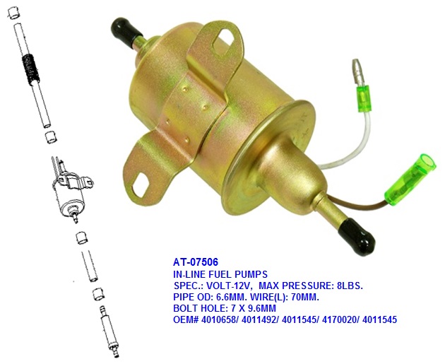 Bronco Fuel System — Polaris P400, Polaris P500