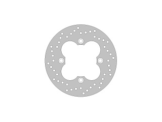 Psychic/Bronco Discs & Rotors — Kawasaki KEF300, Kawasaki KSF250