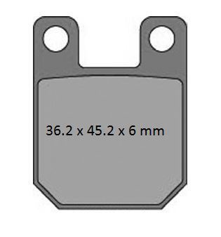 ProX Brake Pads — Aprilia 50, Beta Beta125, Beta Beta200 +6 more