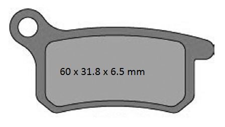 ProX Brake Pads — GasGas MC65, Husqvarna TC65, KTM SX105 +2 more