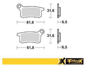ProX Brake Pads — GasGas MC65, Husqvarna TC65, KTM SX105 +2 more