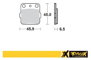ProX Brake Pads — Honda ATC200, Honda ATC250, Honda CR80 +33 more