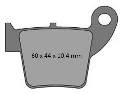 ProX Brake Pads — Honda CR125, Honda CR250, Honda CRF150 R +10 more