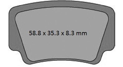 ProX Brake Pads — KTM EXC505, KTM EXC525, KTM KTM450