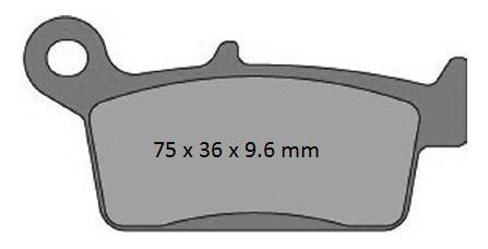 ProX Brake Pads — Honda CRF230 L