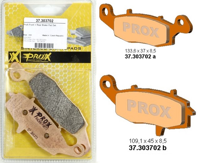 ProX Brake Pads — Kawasaki ER500, Kawasaki ER650, Kawasaki EX400 +28 more