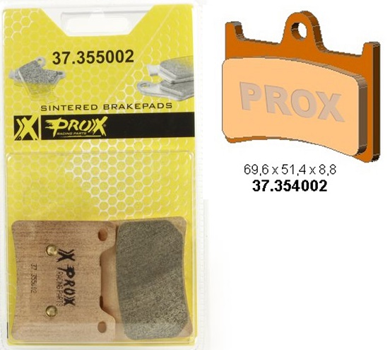 ProX Brake Pads — Yamaha BT1100, Yamaha FJ1200, Yamaha FZ750 +18 more