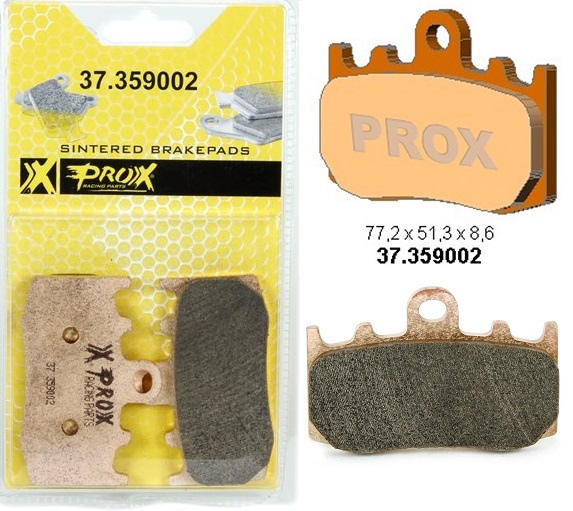 ProX Brake Pads — BMW HP1200, BMW K1200, BMW K1300 +4 more
