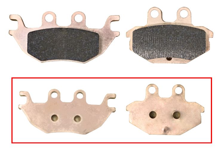 Psychic/Bronco Brake Pads — Kawasaki KAF700