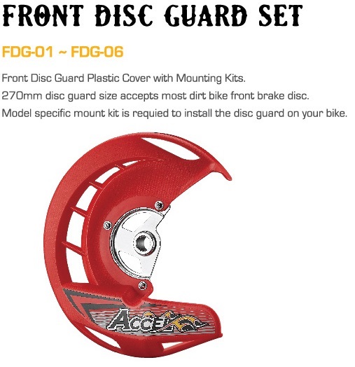 Accel Discs & Rotors — Honda CR125, Honda CR250, Honda CRF250 R +5 more