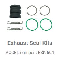 Accel Exhaust & Silencers — Husqvarna TC250, Husqvarna TE250, Husqvarna TX300 +6 more