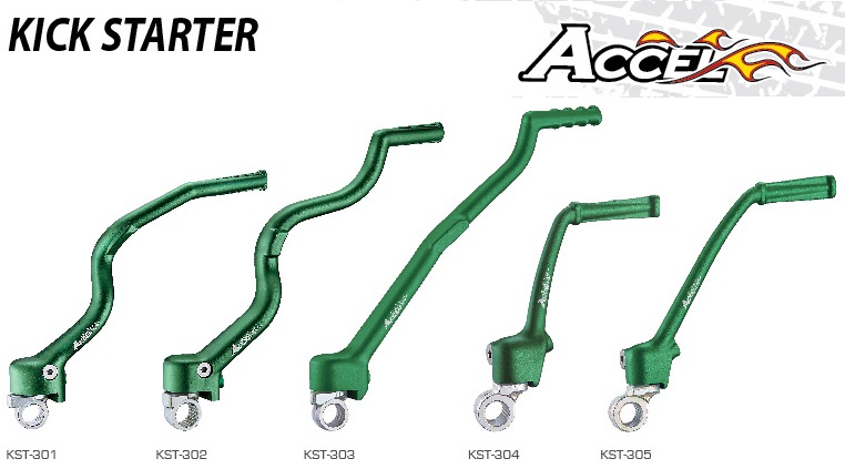 Accel Kick & Pull Starters — Kawasaki KXF450