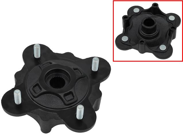 Bronco Hubs & Bearings — Polaris P1000, Polaris P900