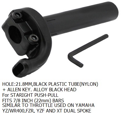 Psychic Throttle & Intake — Kawasaki KXF250, Universal Universal, Yamaha WRF400 +2 more